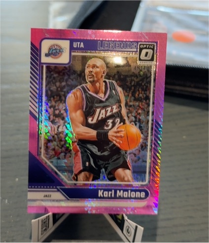 2024-25 Panini Donruss Optic #229 Karl Malone — front