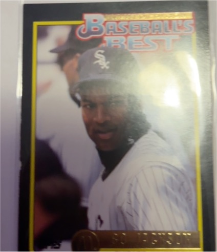 1992 Topps McDonald's Baseball's Best #33 Bo Jackson — front