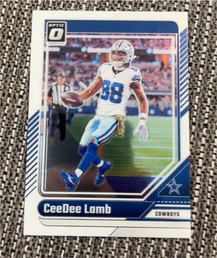 2024 Panini Donruss Optic #53 CeeDee Lamb Dallas Cowboys — front