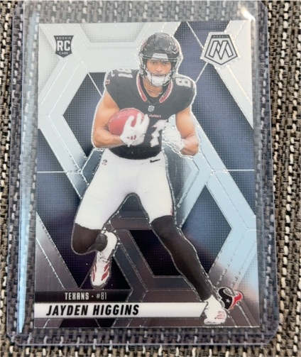 2025 Panini Mosaic #346 Jayden Higgins — front
