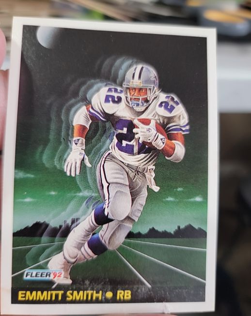 1992 Fleer Pro Vision #475 Emmitt Smith — front