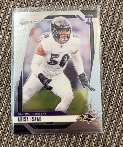 2024 Panini Prizm #302 Adisa Isaac — front