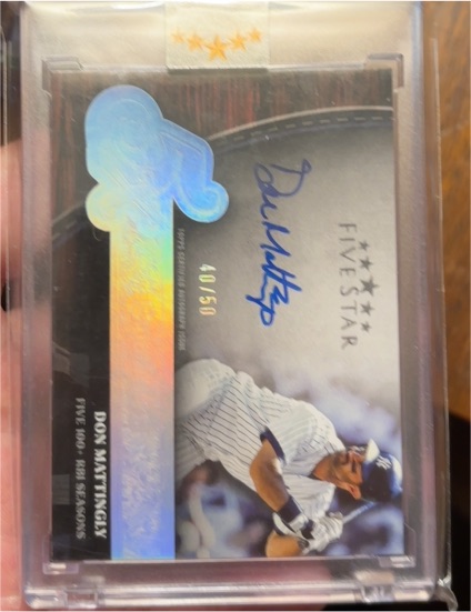 2025 Topps Five Star #FTS-DM Don Mattingly — front