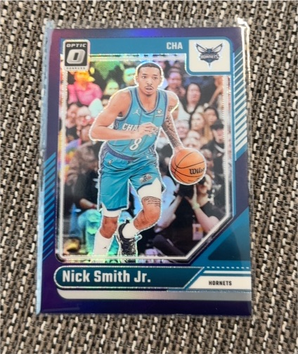 2024-25 Panini Donruss Optic #167 Nick Smith Jr. — front