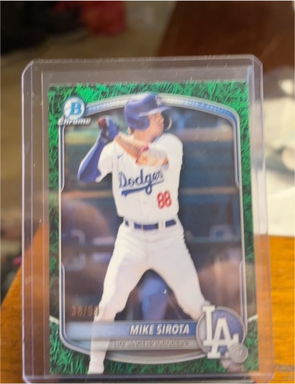 2025 Bowman Draft Chrome #BDC-11 Mike Sirota — front