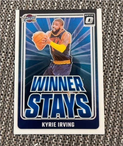 2024-25 Donruss Optic #10 Kyrie Irving Winner Stays — front