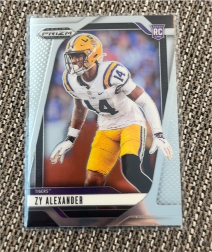 2025 Panini Prizm Draft Picks #51 Zy Alexander — front