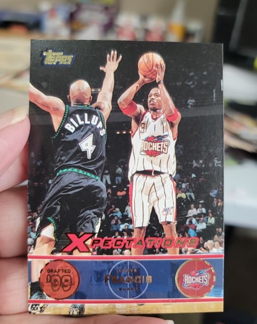 2001-02 Topps Xpectations #69 Steve Francis — front