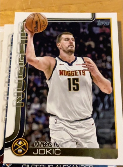2025 Topps Flagship #101 Nikola Jokić — front