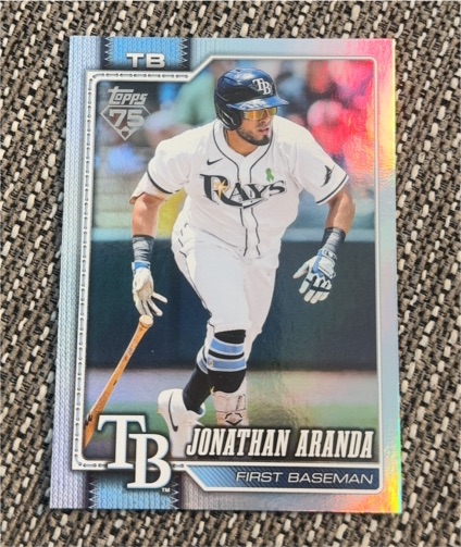 2026 Topps Series 1 #326 Jonathan Aranda — front