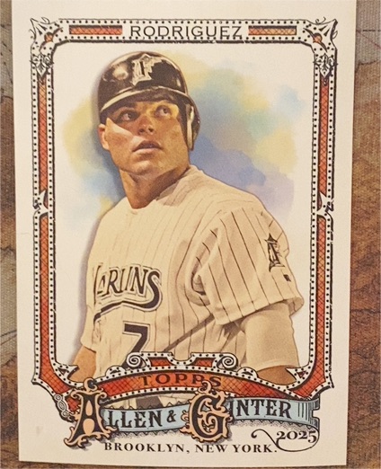 2025 Topps Allen & Ginter #309 Ivan Rodriguez — front