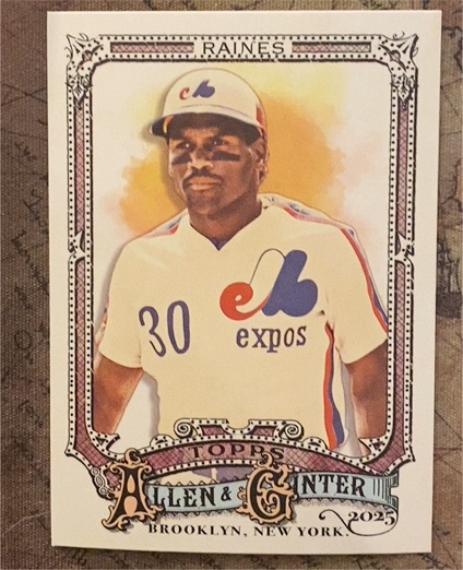 2025 Topps Allen & Ginter #333 Tim Raines — front