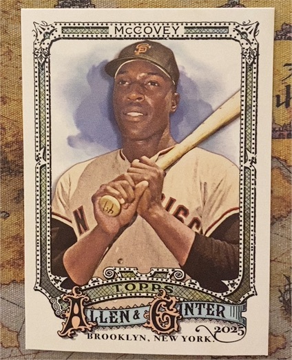 2025 Topps Allen & Ginter #302 Willie McCovey — front