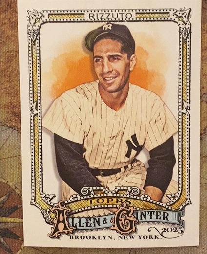 2025 Topps Allen & Ginter #349 Phil Rizzuto — front