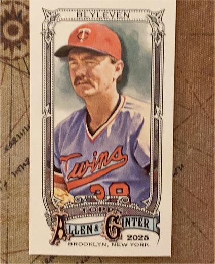 2025 Topps Allen & Ginter #341 Bert Blyleven — front
