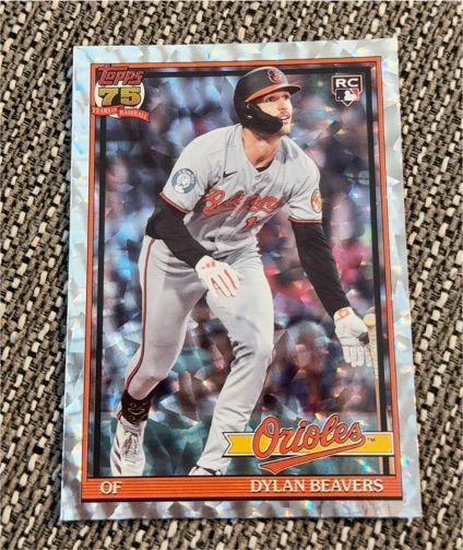 2026 Topps Series 1 #T91-24 Dylan Beavers — front