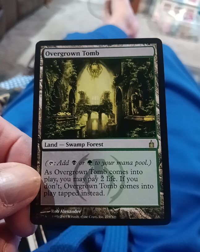 2005 Magic: The Gathering #279 Overgrown Tomb — front
