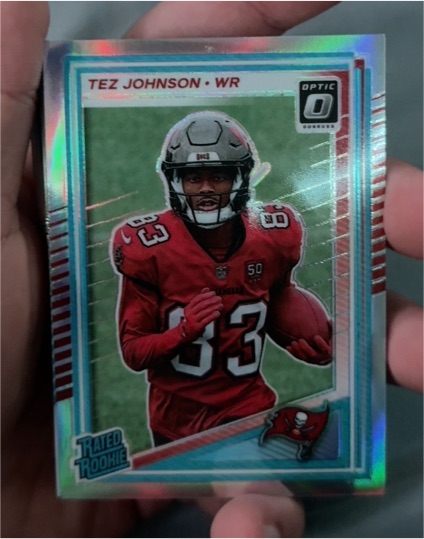 2025 Donruss Optic #231 Tez Johnson — front