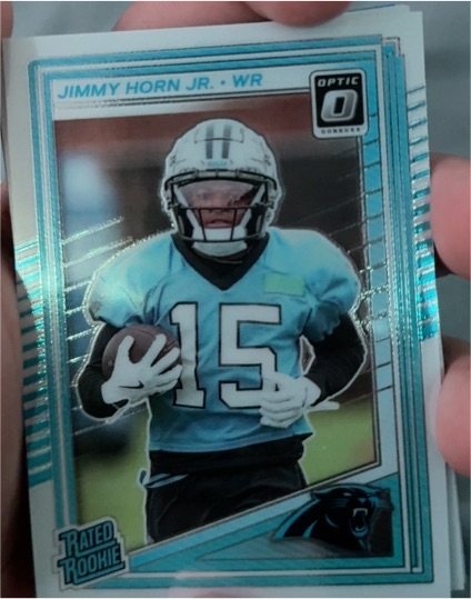 2025 Donruss Optic #281 Jimmy Horn Jr. — front