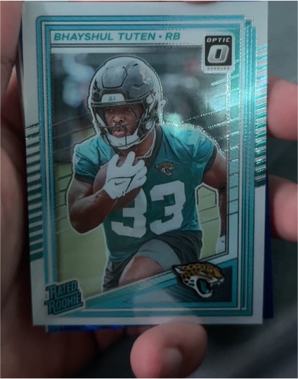 2025 Donruss Optic #272 Bhayshul Tuten — front