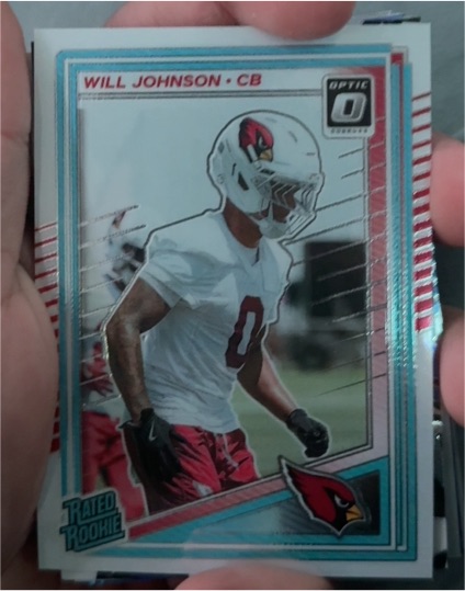 2025 Donruss Optic #247 Will Johnson — front
