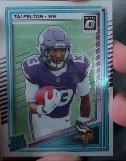 2025 Donruss Optic #331 Tai Felton Rated Rookie — front