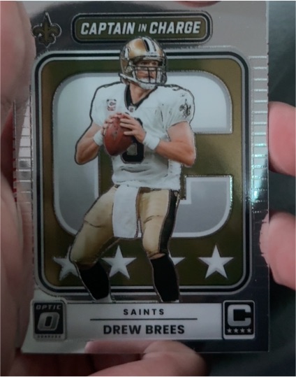 2025 Panini Donruss Optic #8 Drew Brees Captain in Charge — front