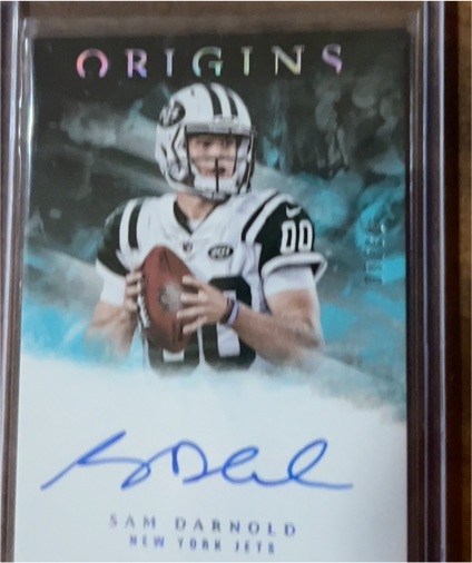 2018 Panini Origins #RA-SD Sam Darnold — front