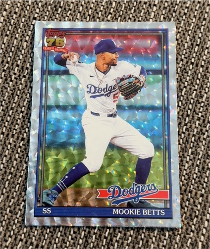 2026 Topps Series 1 #T91-21 Mookie Betts — front
