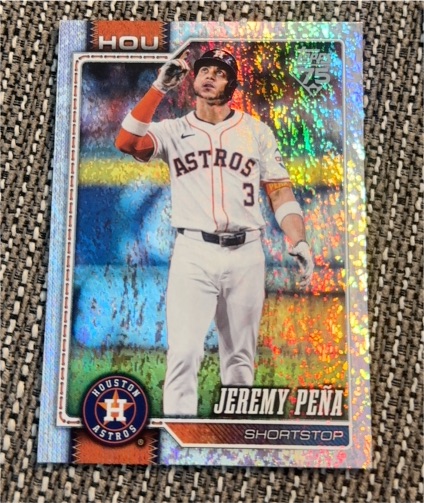 2026 Topps Series 1 #307 Jeremy Peña — front
