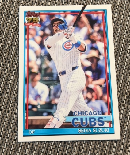 2026 Topps Series 1 #T91-37 Seiya Suzuki — front