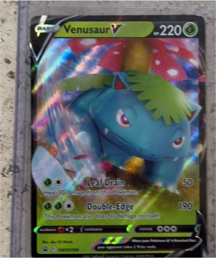 2021 Pokémon SWSH #SWSH100 Venusaur V — front