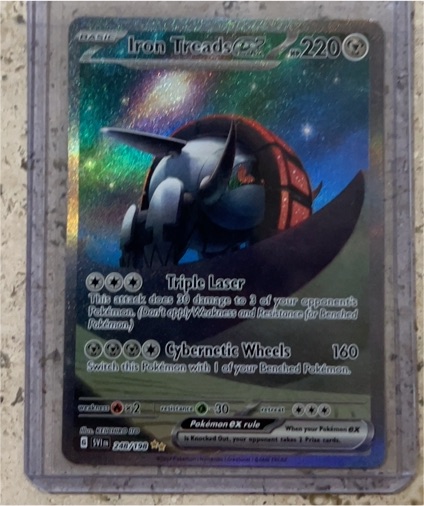 2023 Pokémon Scarlet & Violet #248 Iron Treads EX — front