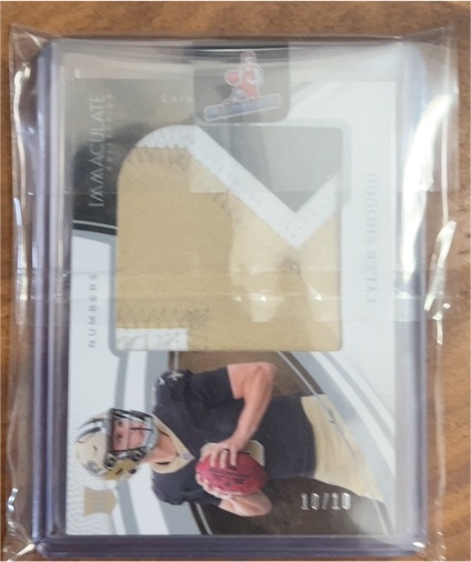 2025 Panini Immaculate Collection #RJT-TSH Tyler Shough — front