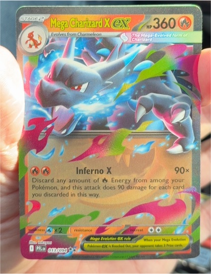 Mega Charizard X ex 013/094 — front