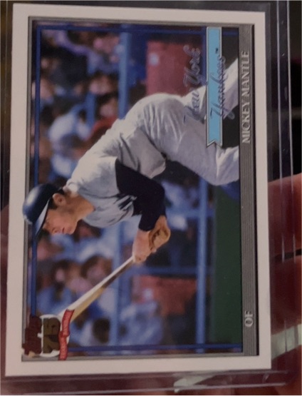 2026 Topps #T91-48 Mickey Mantle — front