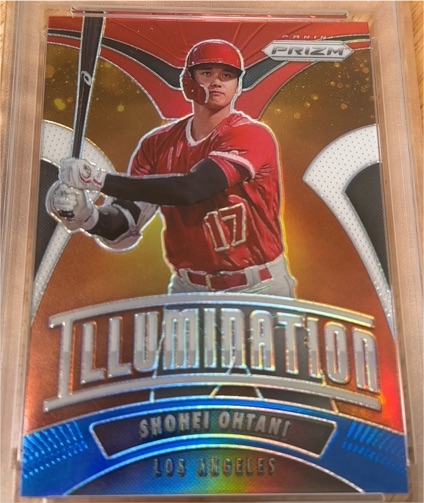 2020 Panini Prizm Illumination #I-11 Shohei Ohtani — front