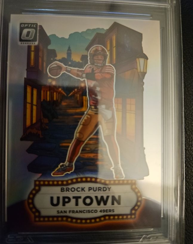 2025 Panini Donruss Optic #4 Brock Purdy Uptown — front