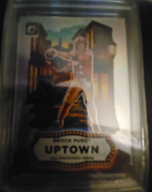 2025 Panini Donruss Optic #4 Brock Purdy Uptown — front