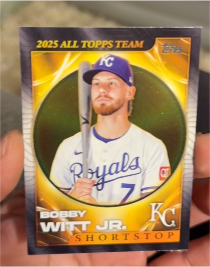2026 Topps Series 1 #ATT-5 Bobby Witt Jr. — front