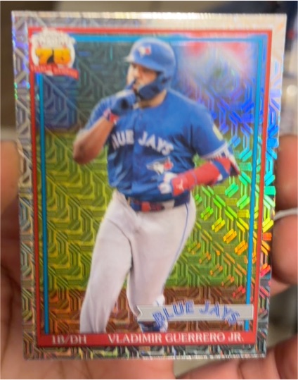 2026 Topps Series 1 Silver Pack Mojo #91C-72 Vladimir Guerrero Jr. — front
