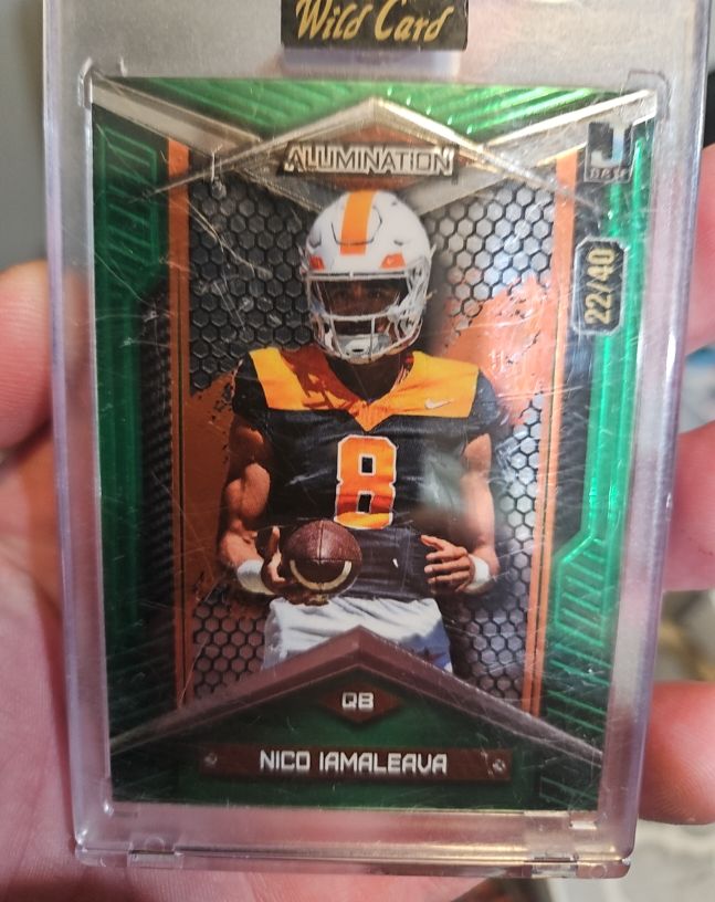 2024 Wild Card Alumination #22 Nico Iamaleava — front