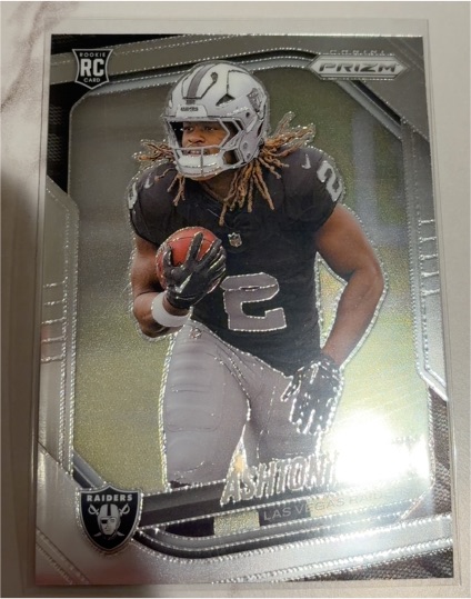 2025 Panini Prizm #315 Ashton Jeanty — front