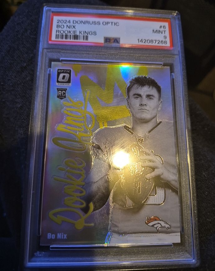 2024 Panini Donruss Optic #6 Bo Nix Rookie Kings — front
