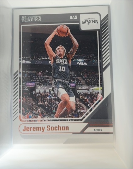 2024-25 Donruss #180 Jeremy Sochan — front