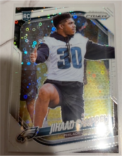 2025 Panini Prizm #334 Jihaad Campbell — front