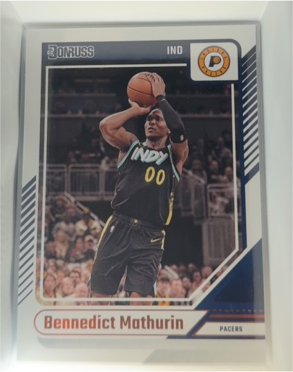 2024-25 Donruss #127 Bennedict Mathurin Indiana Pacers — front