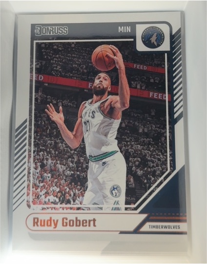 2024-25 Panini Donruss #95 Rudy Gobert — front