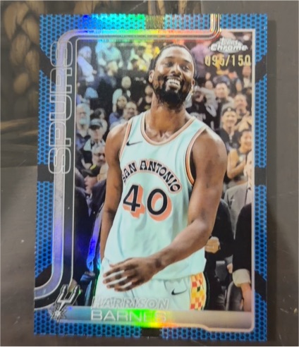 2025-26 Topps Chrome #216 Harrison Barnes — front