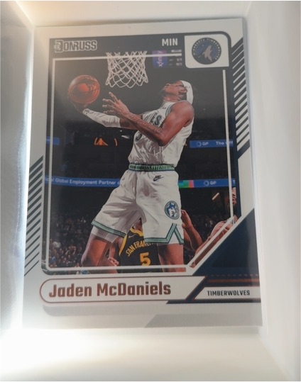 2024-25 Donruss #36 Jaden McDaniels — front
